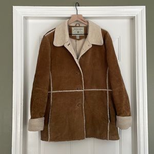 St John’s Bay Washable Suede Coat